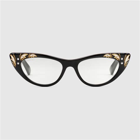 cat eye glasses frames gucci|gucci cat eye frames direct.